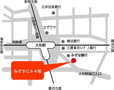 税理士新谷会計事務所へのアクセスマップ